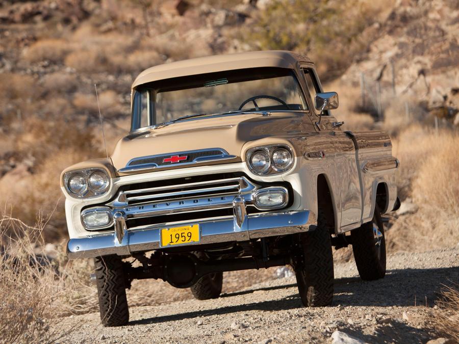  Chevrolet Apache 31 Deluxe Fleetside by NAPCO 1959 года  (фото 11 из 12)